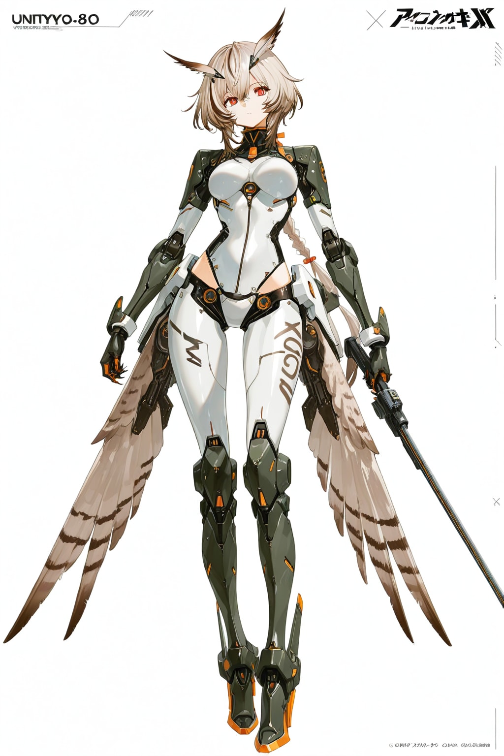 鳥型　メカ娘　2