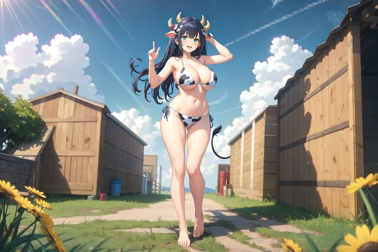至高の牛ビキニ企画作品です