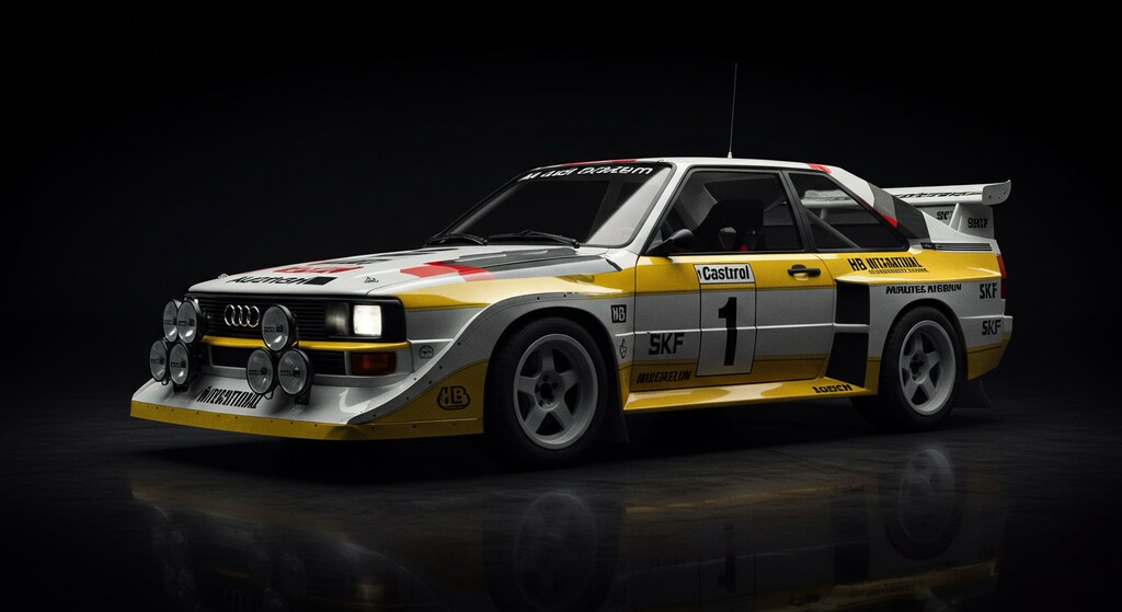 アウディクワトロラリーカー　グループB