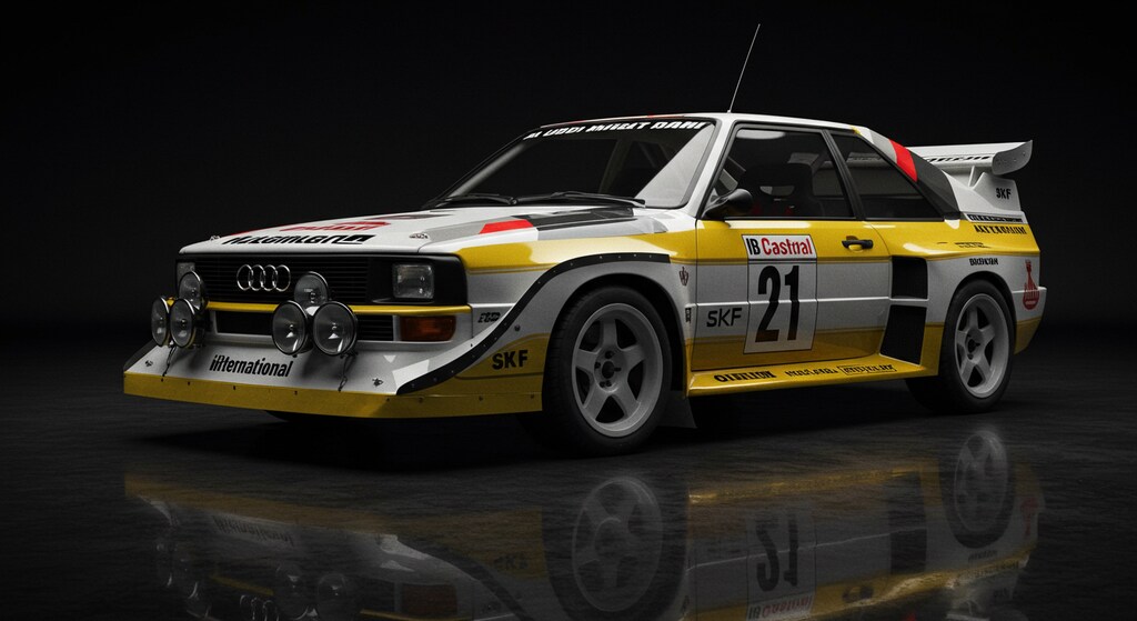アウディクワトロラリーカー　グループB