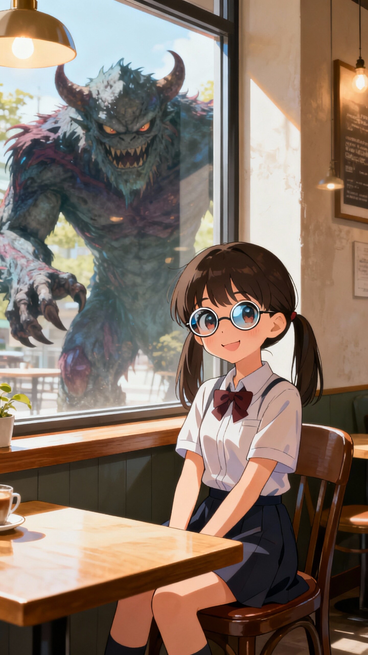 サングラスっぽくなるなあ | の人気AIイラスト・グラビア