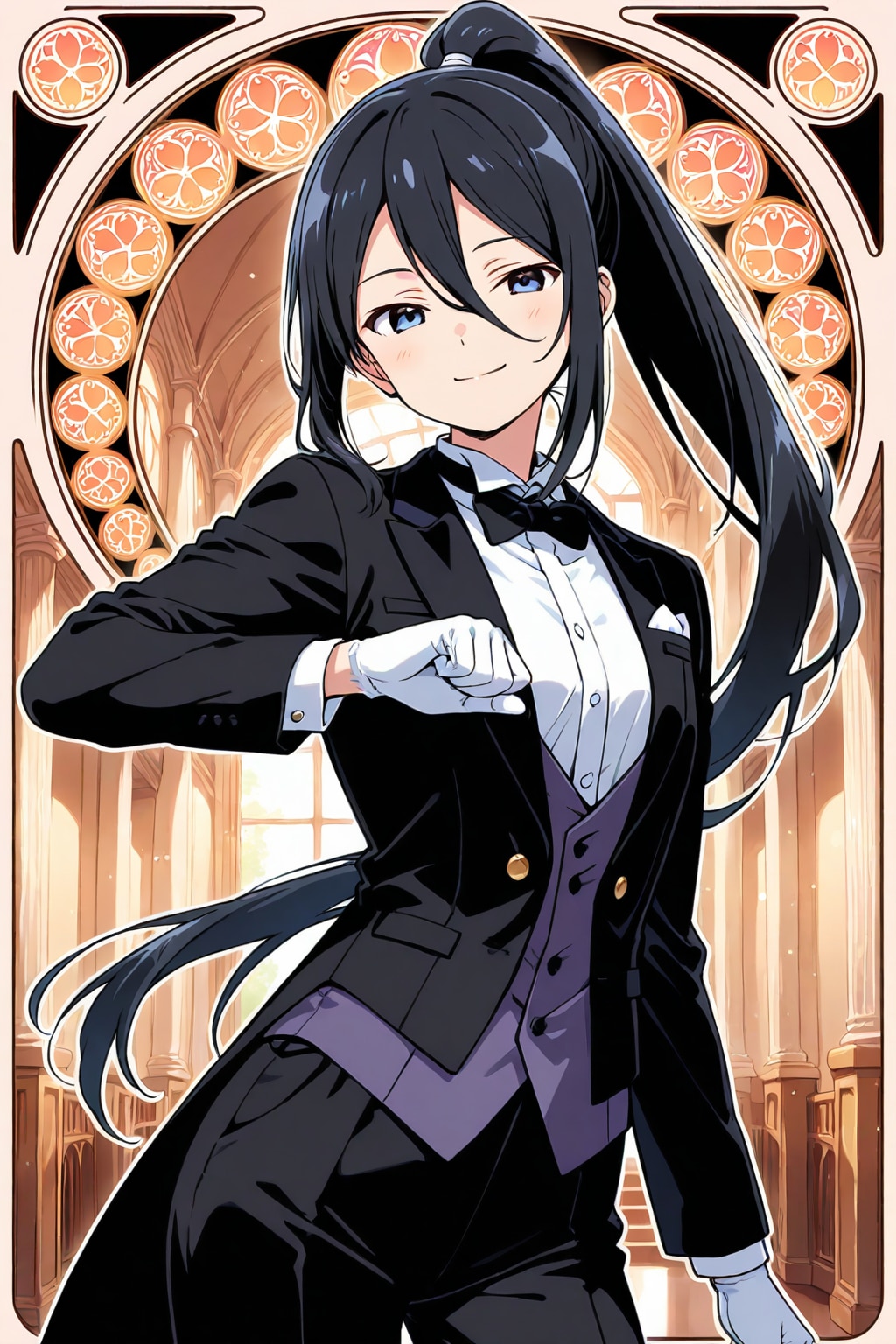 キメる執事ちゃん