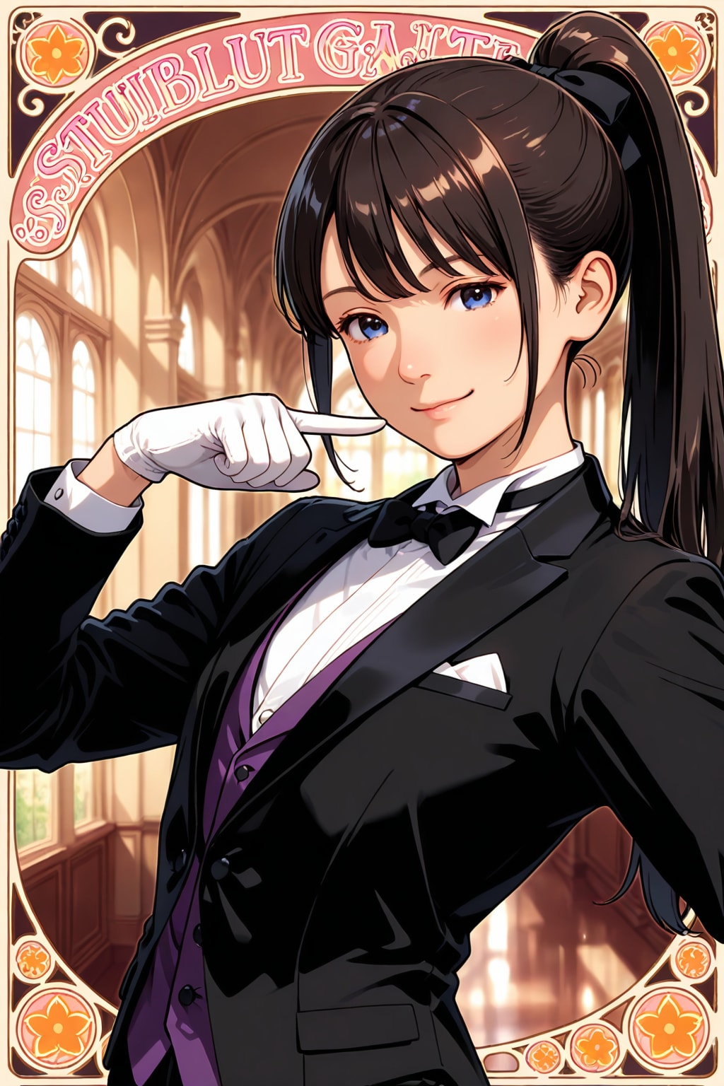 キメる執事ちゃん