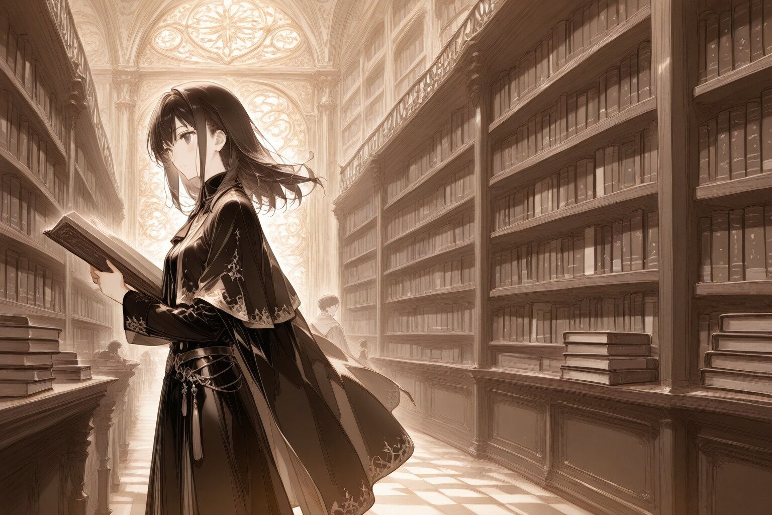 大魔導書専門店 | の人気AIイラスト・グラビア