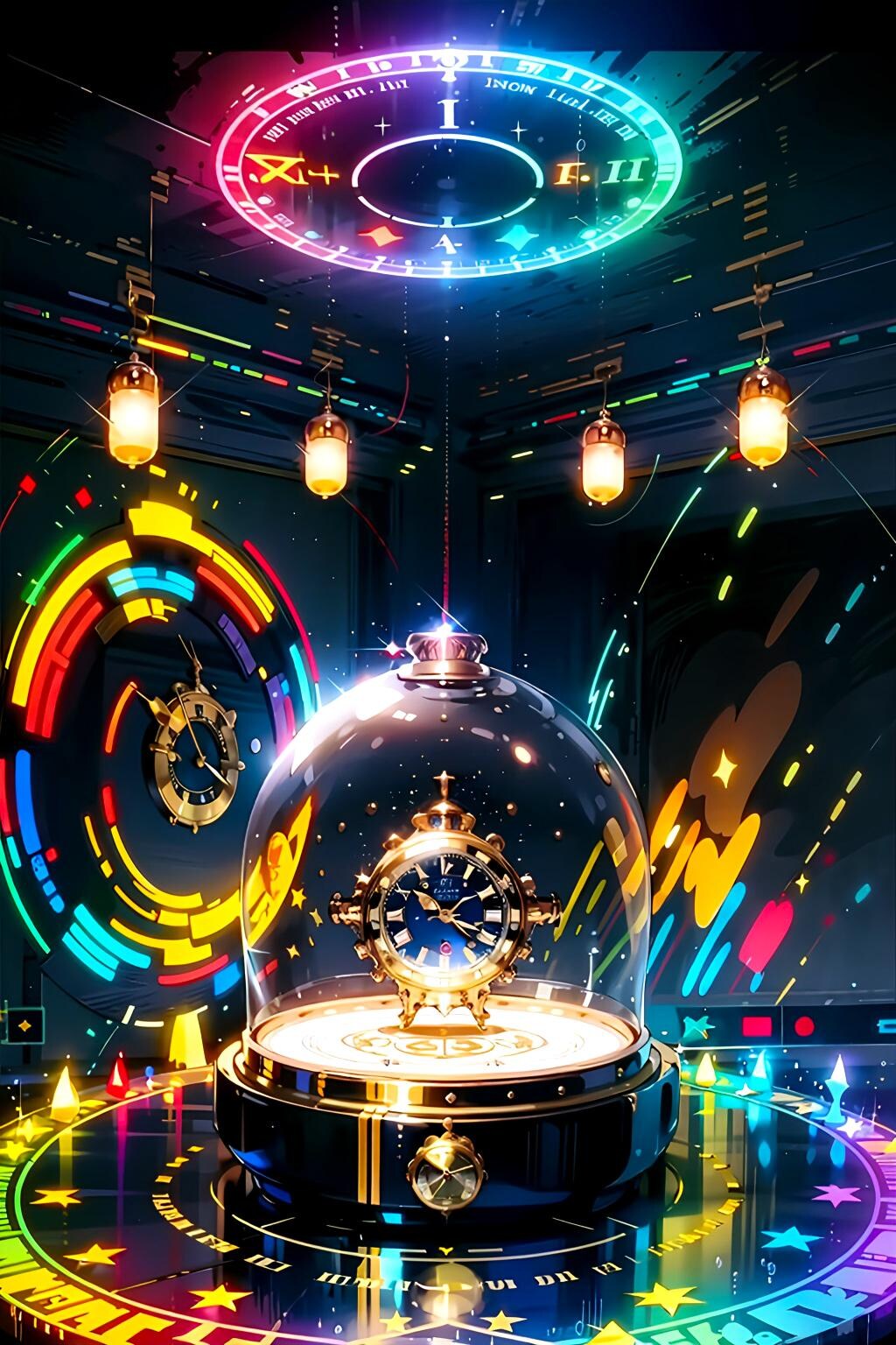 今日のトパーズちゃん　時の妖精ちゃん