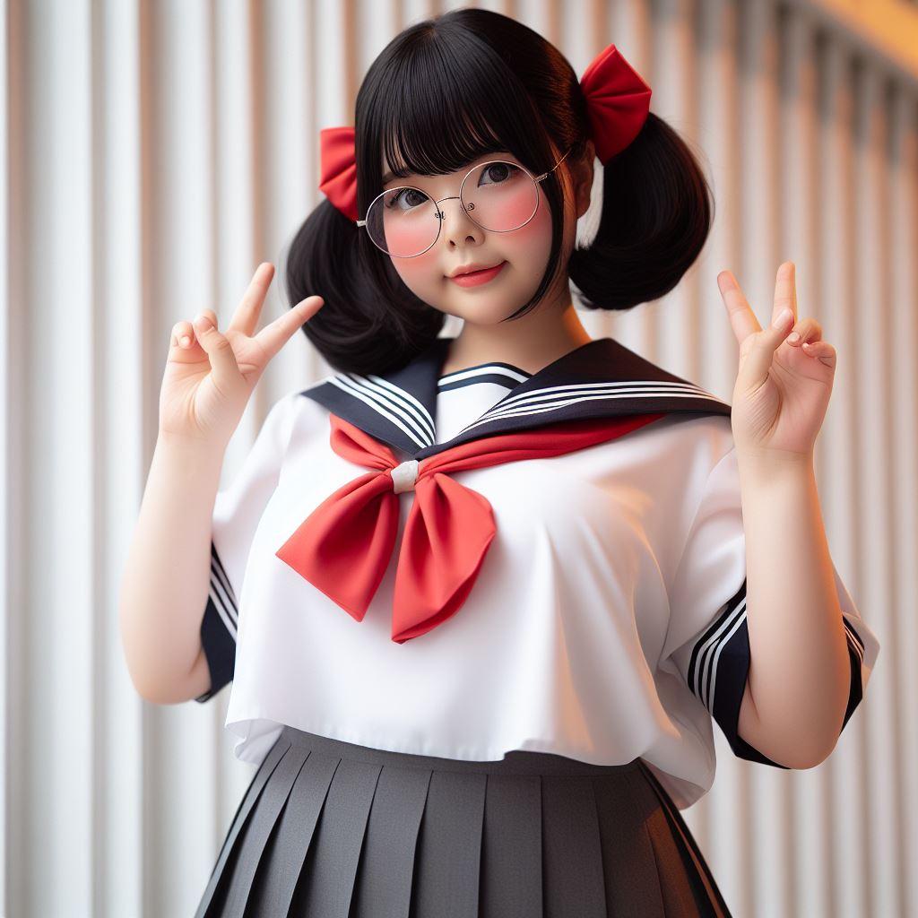 プラスサイズのびかちゃん