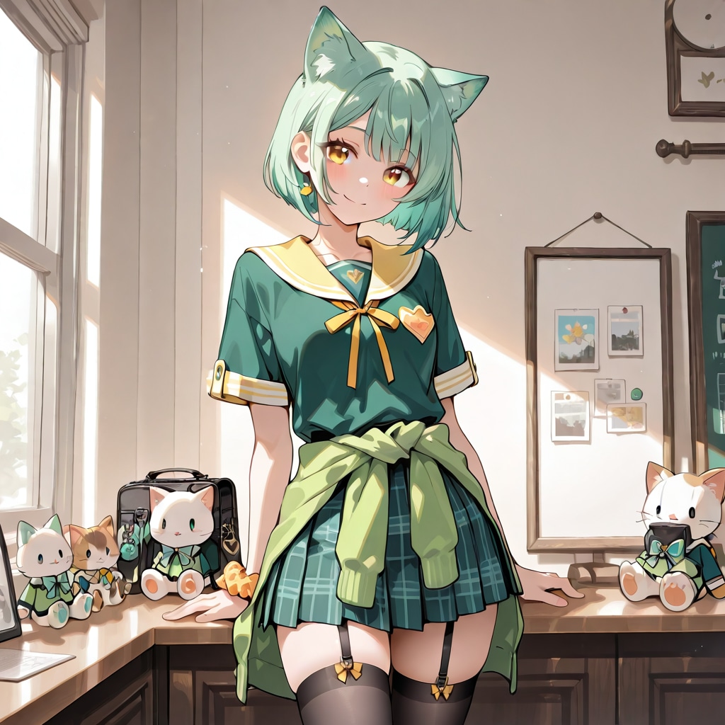 ナギちゃん　制服スタイル