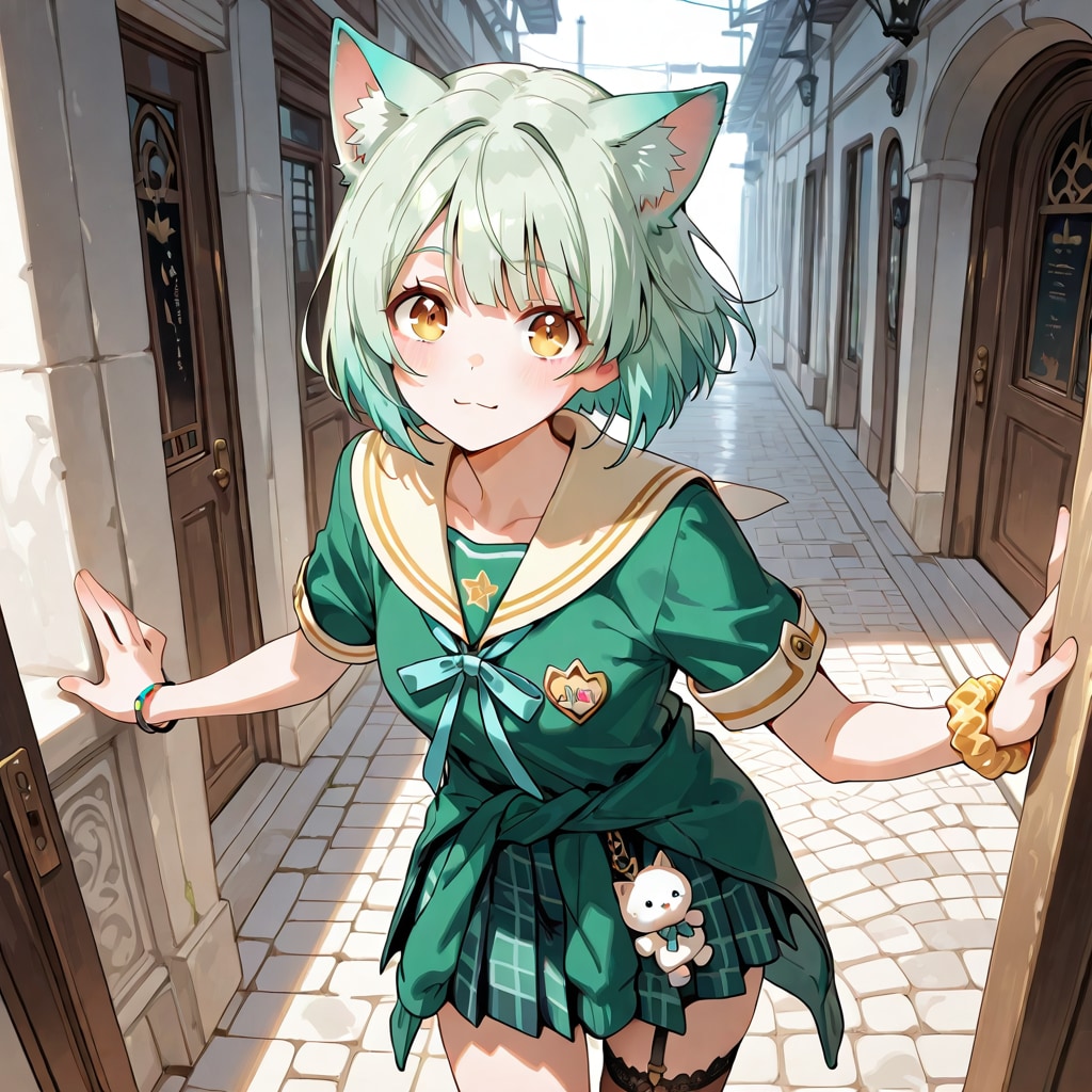 ナギちゃん　制服スタイル