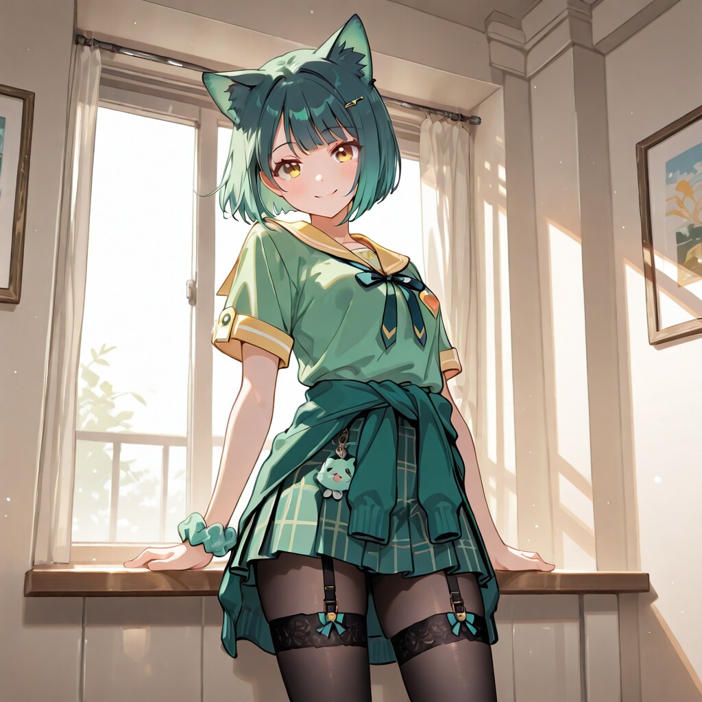 ナギちゃん　制服スタイル