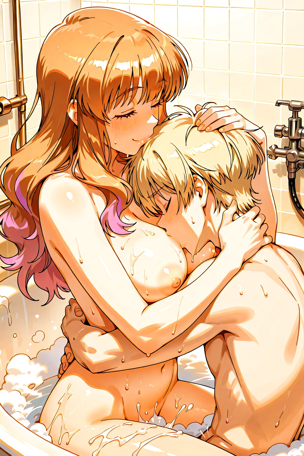 諸星きらりと一緒にお風呂④C 『もっといっぱい…吸って…』