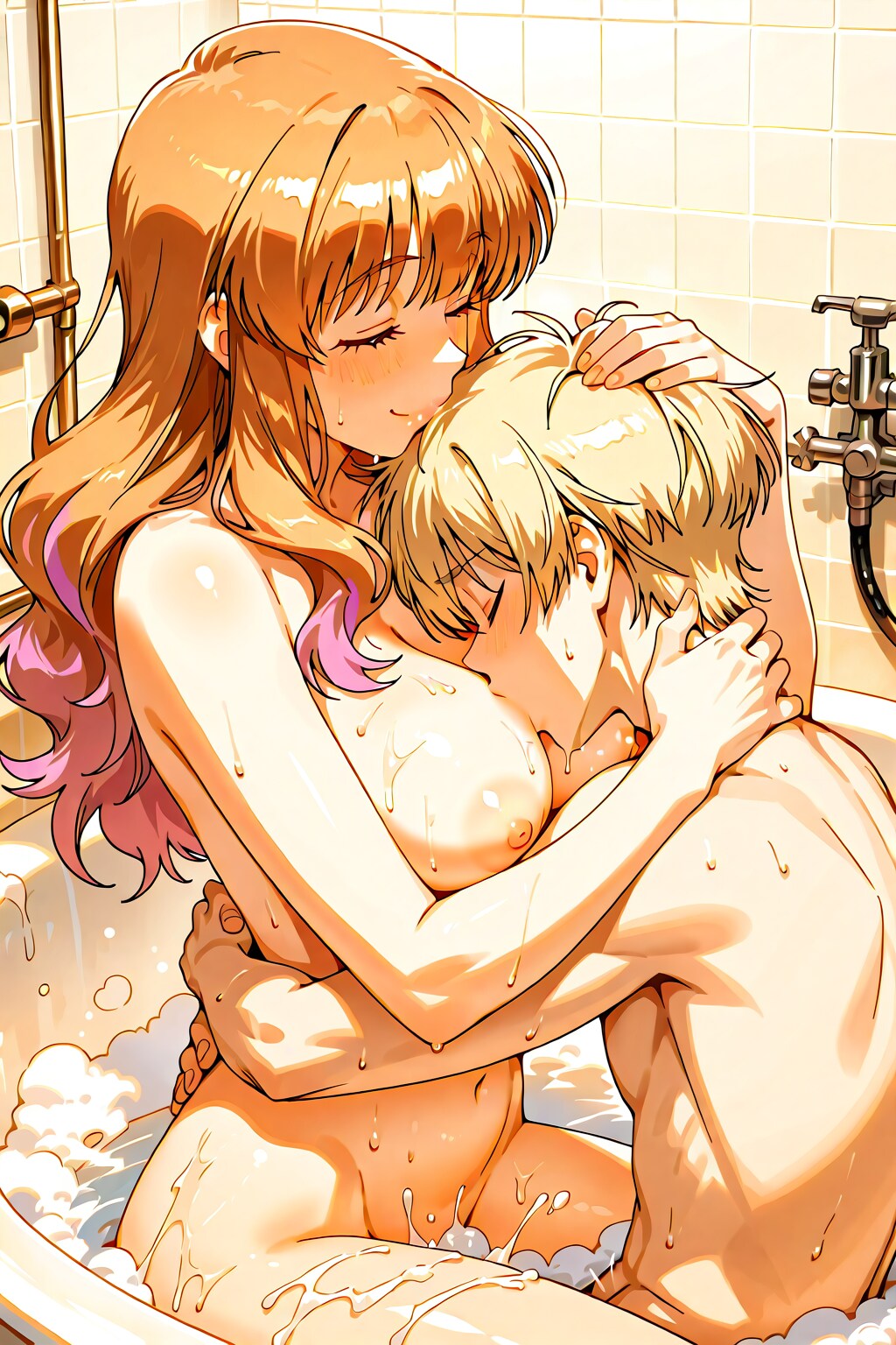 諸星きらりと一緒にお風呂④C 『もっといっぱい…吸って…』