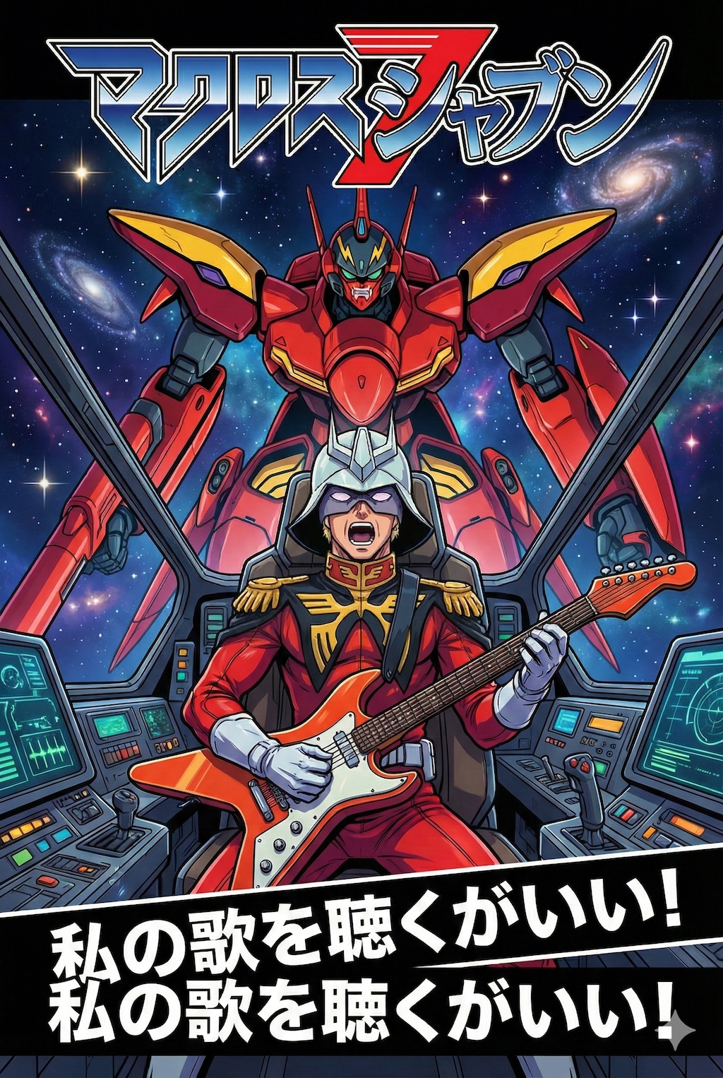 赤いロボに乗って歌ってみたシャア