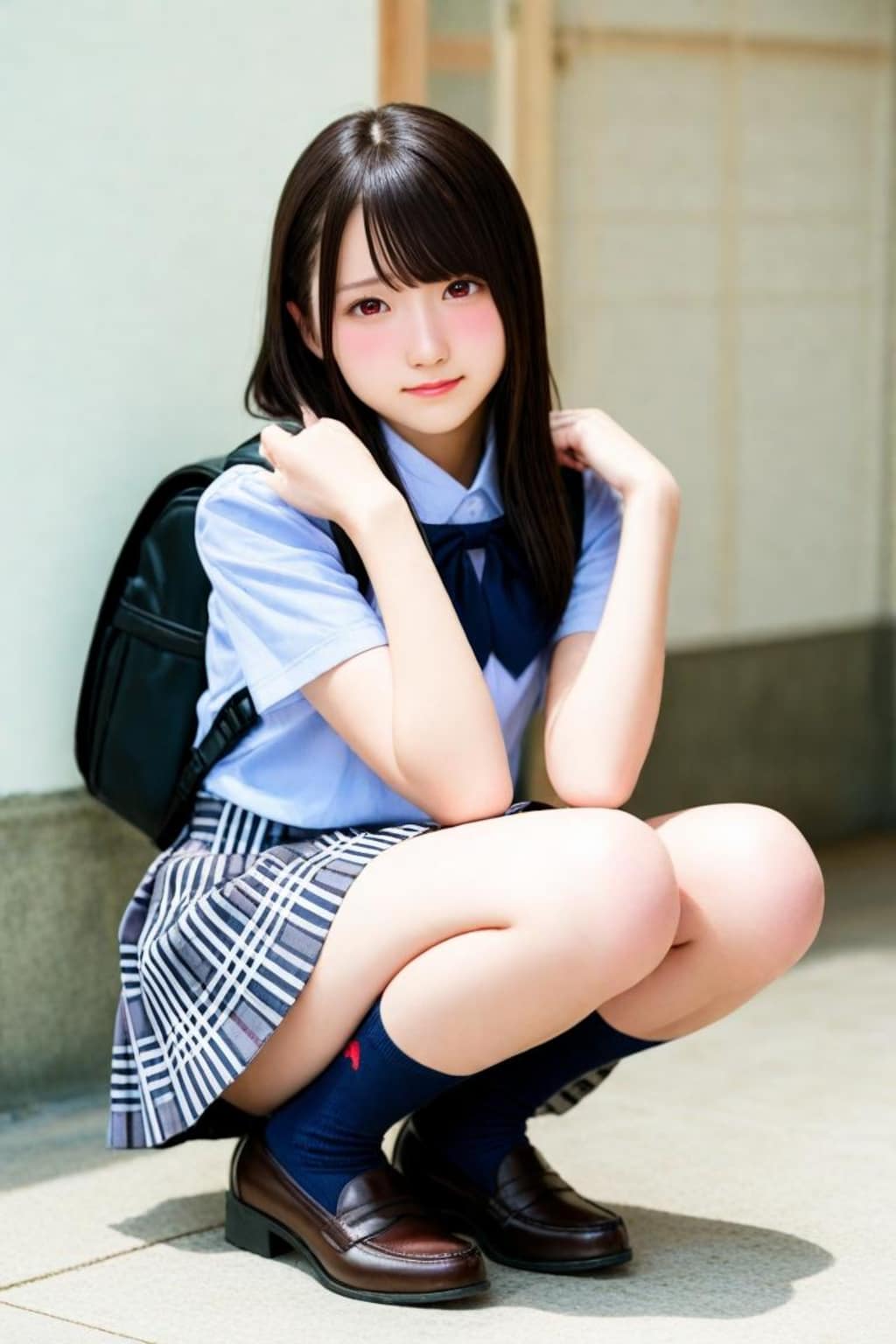 白靴下？黒靴下？