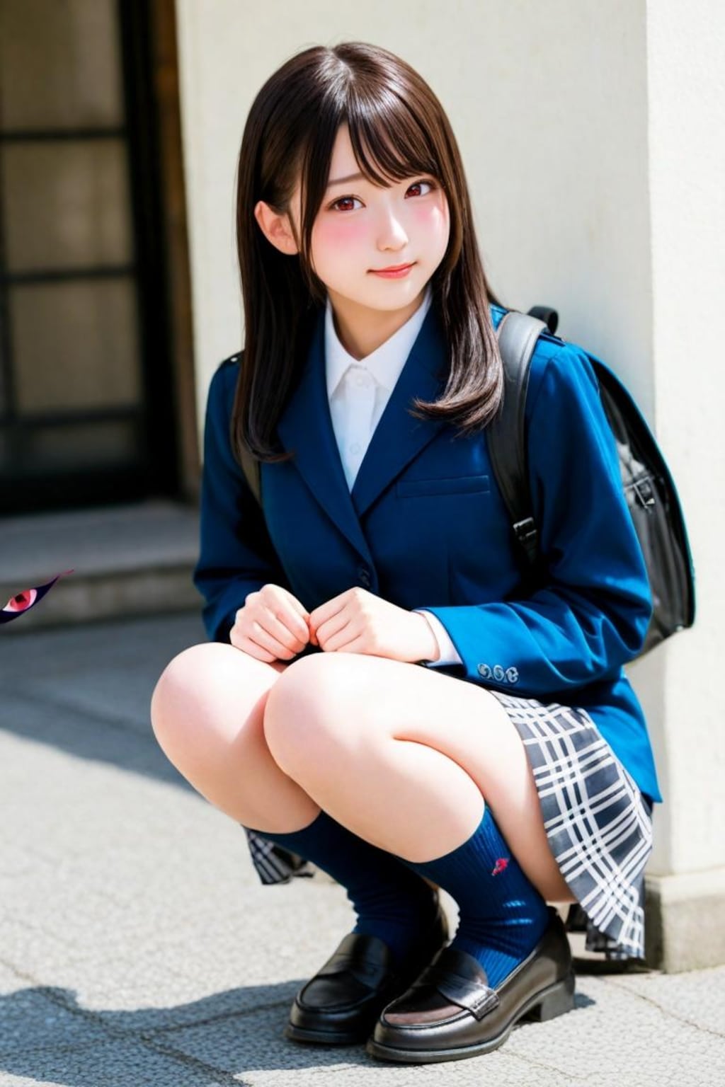 白靴下？黒靴下？