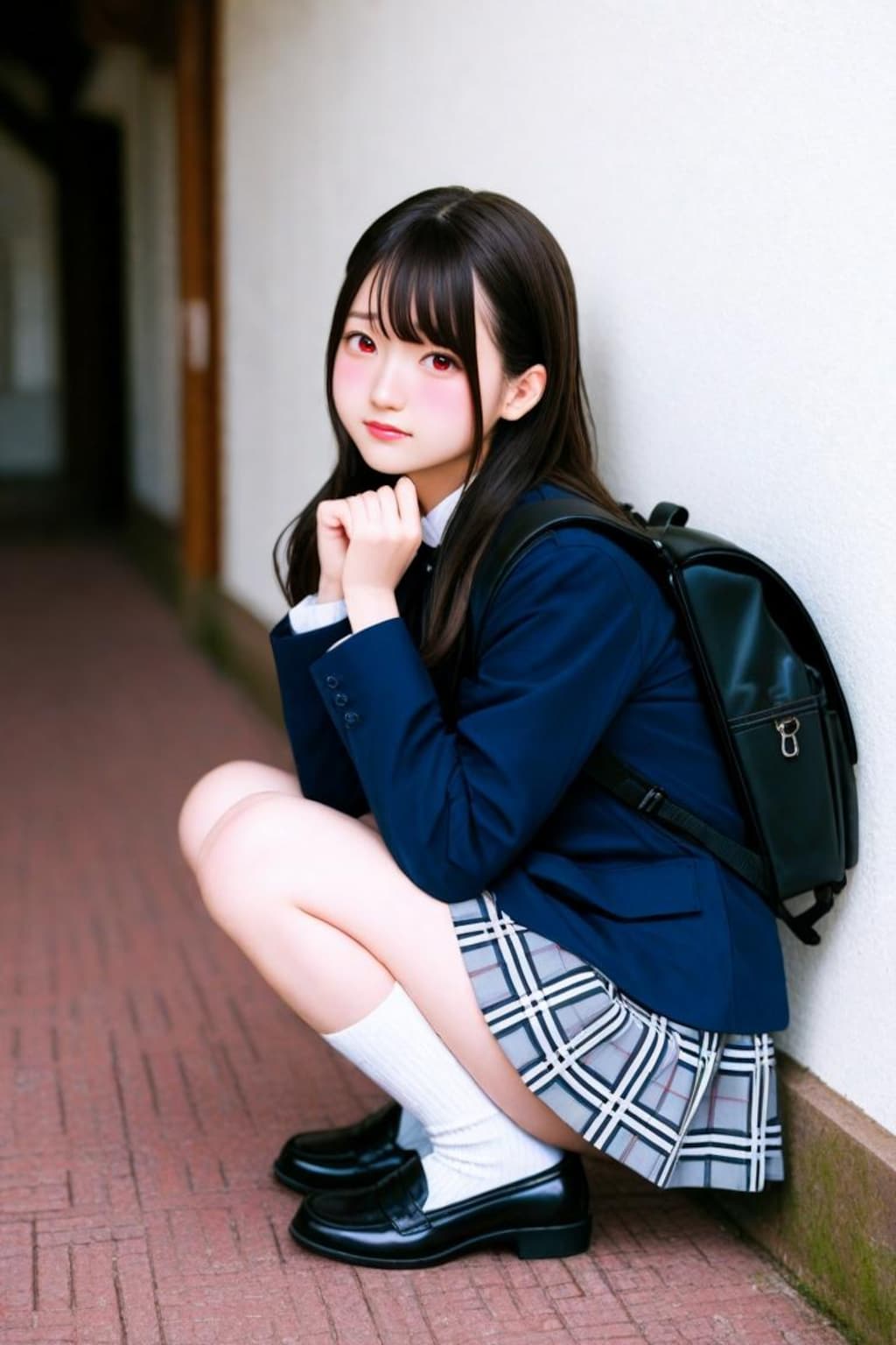 白靴下？黒靴下？