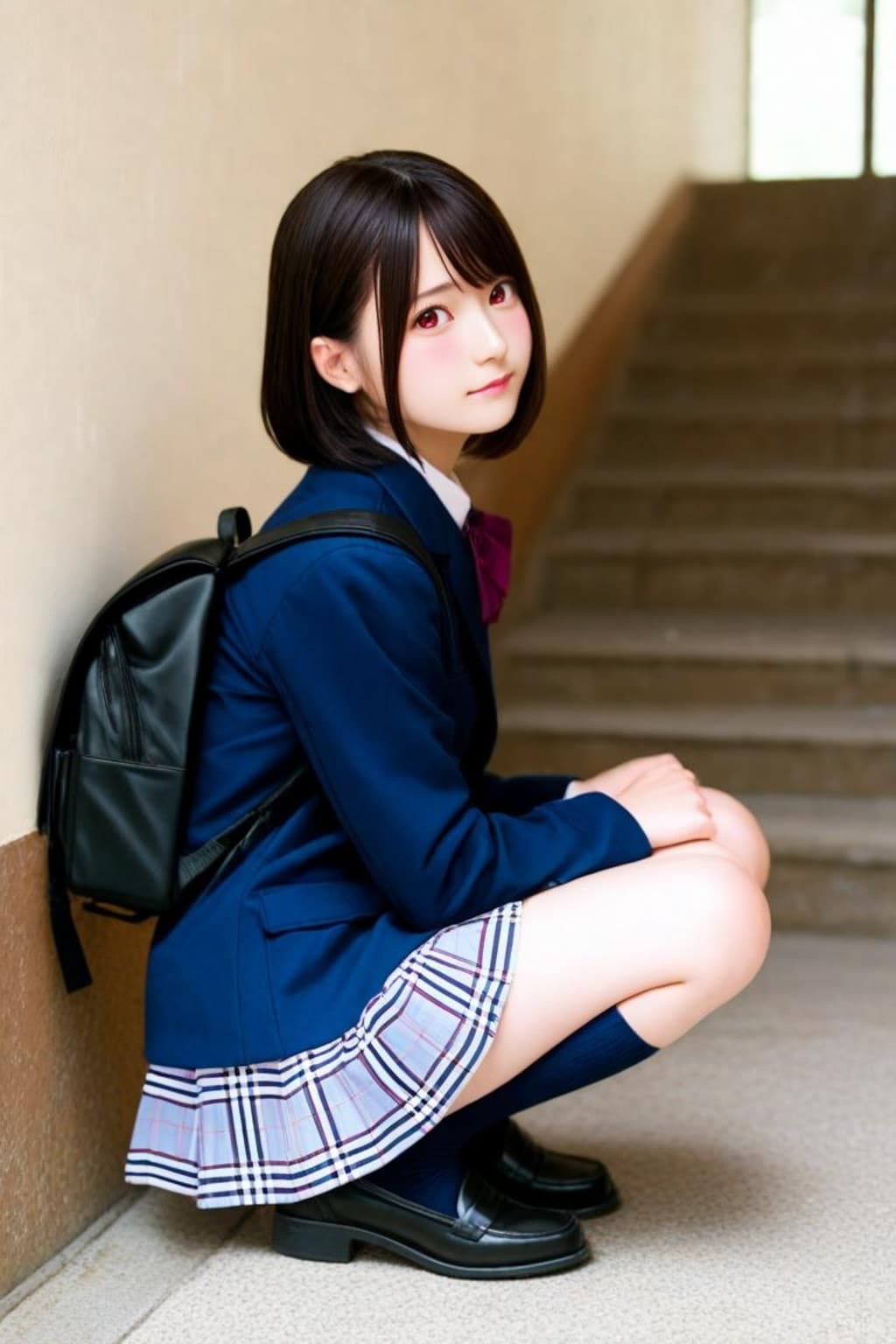 白靴下？黒靴下？