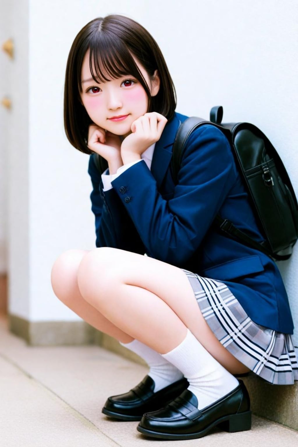 白靴下？黒靴下？