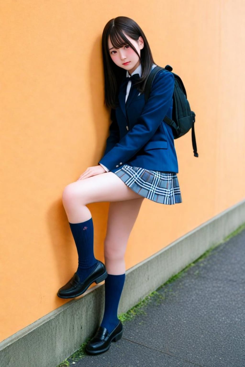 白靴下？黒靴下？