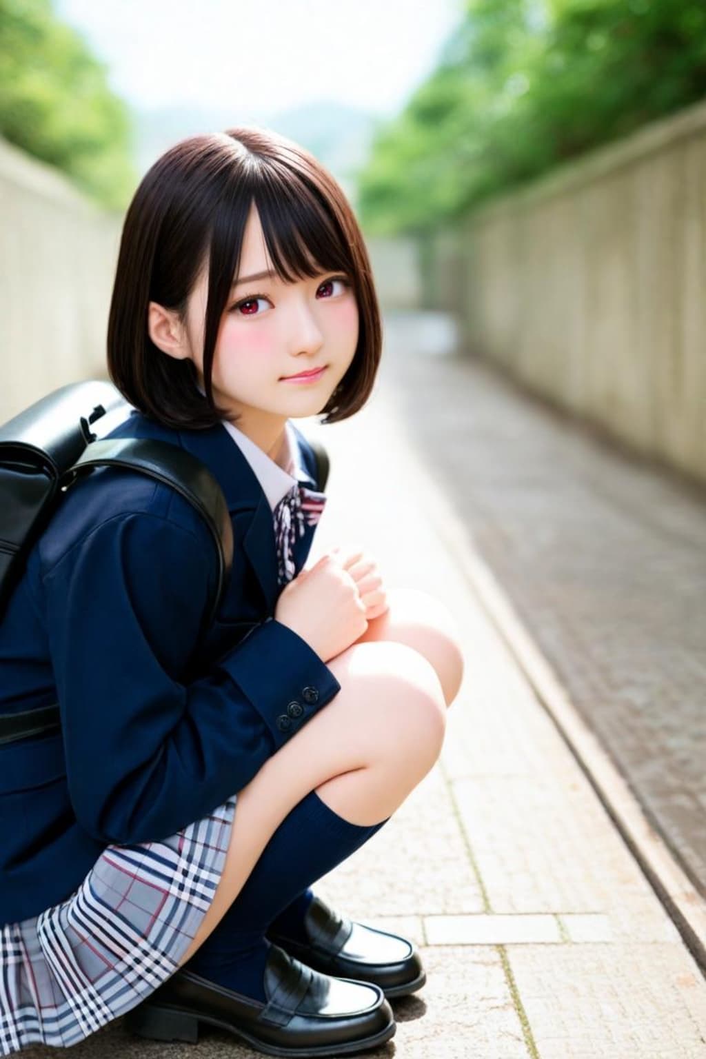 白靴下？黒靴下？