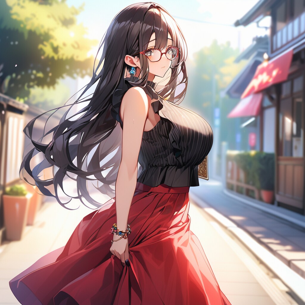 夏服眼鏡さん