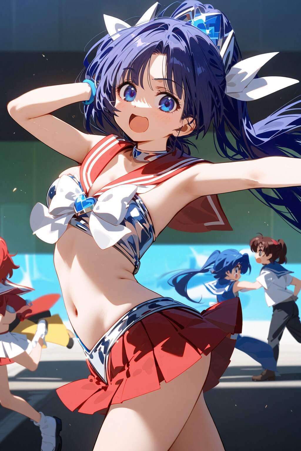 亜美ちゃん、エロチアリーダーになる