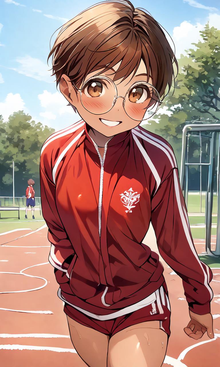 部活中の眼鏡っ娘 | の人気AIイラスト・グラビア