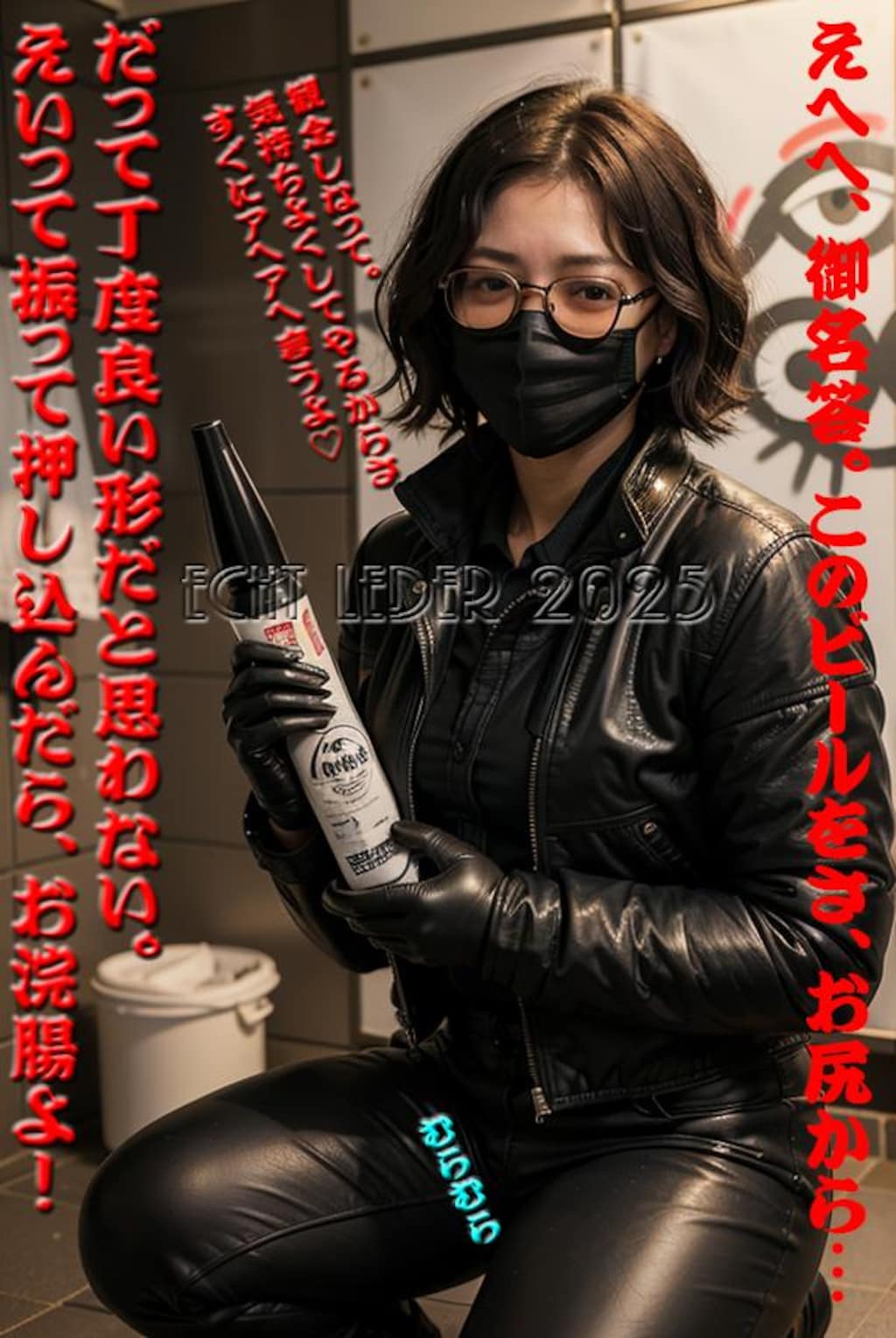 週末のお楽しみはビール浣腸でーす