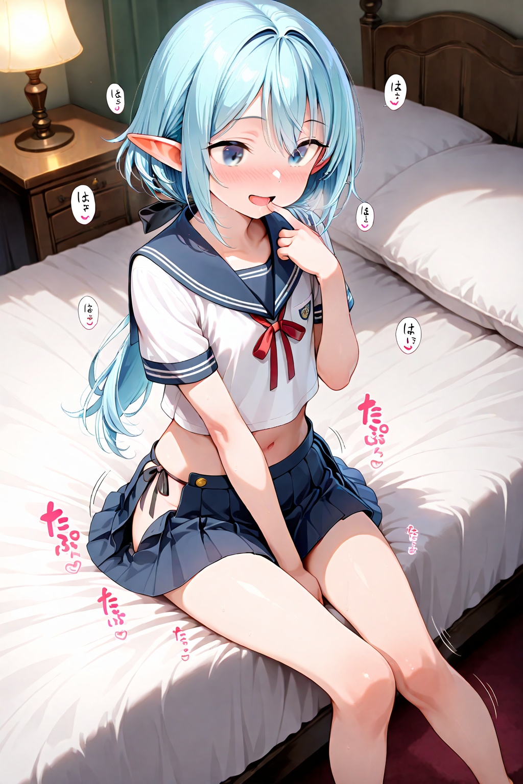 エロフさん・・・異世界の衣装で客を取ってしまうｗ