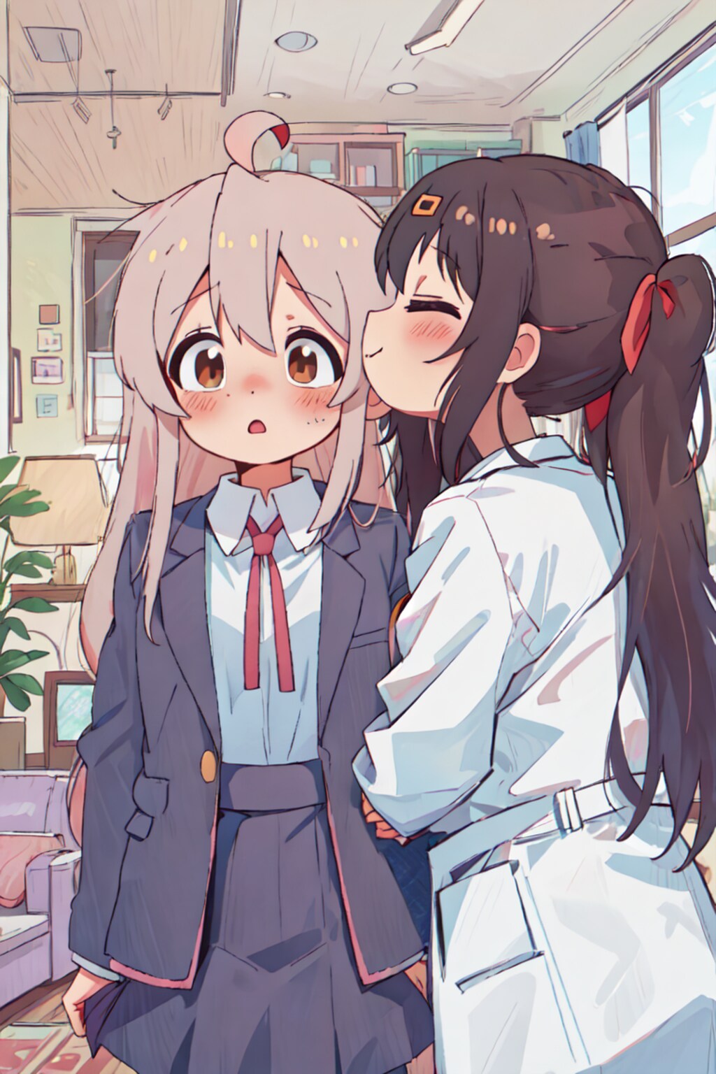 思慕のキス（緒山まひろ×緒山みはり）