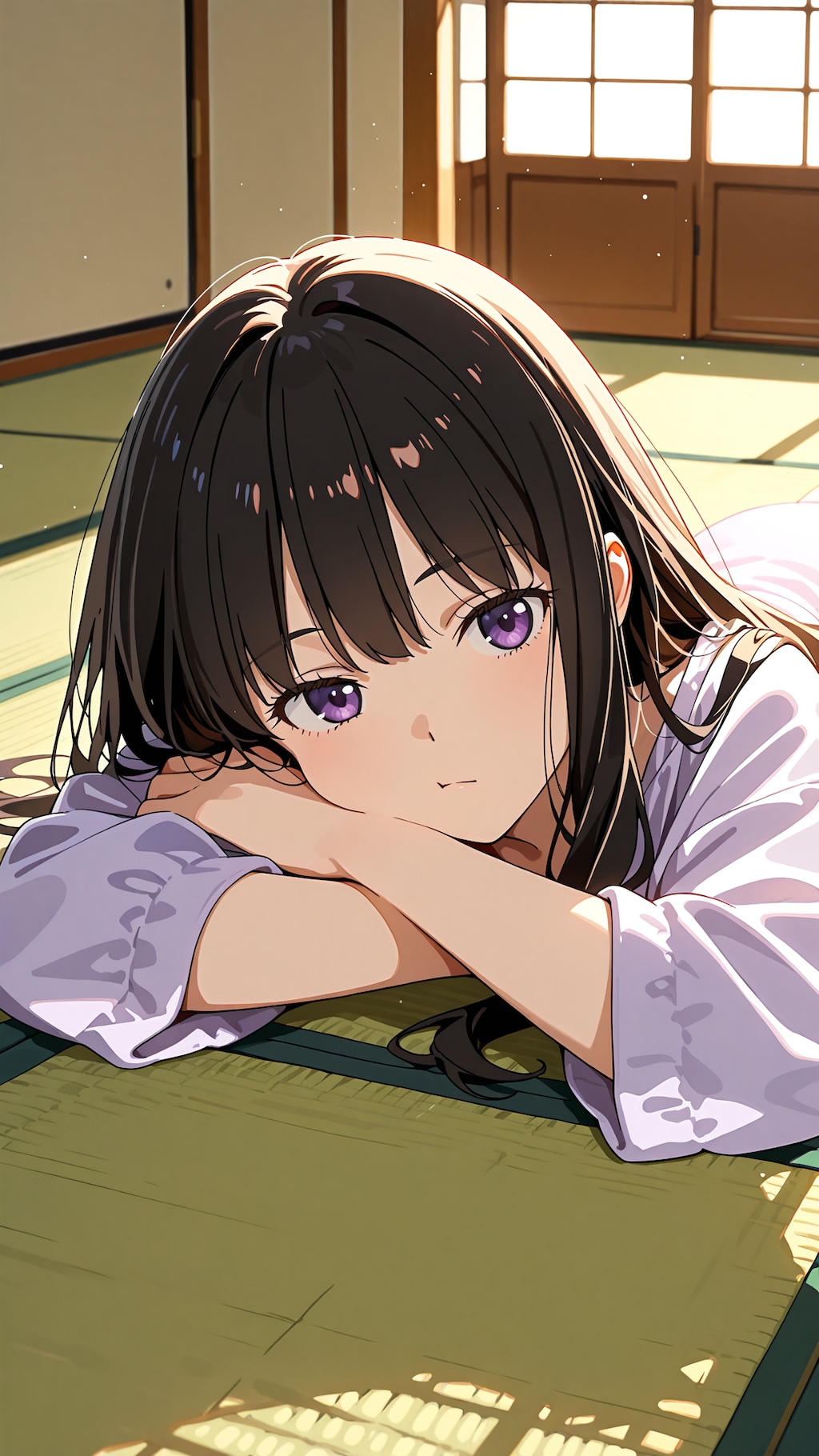 畳の部屋でひと休み