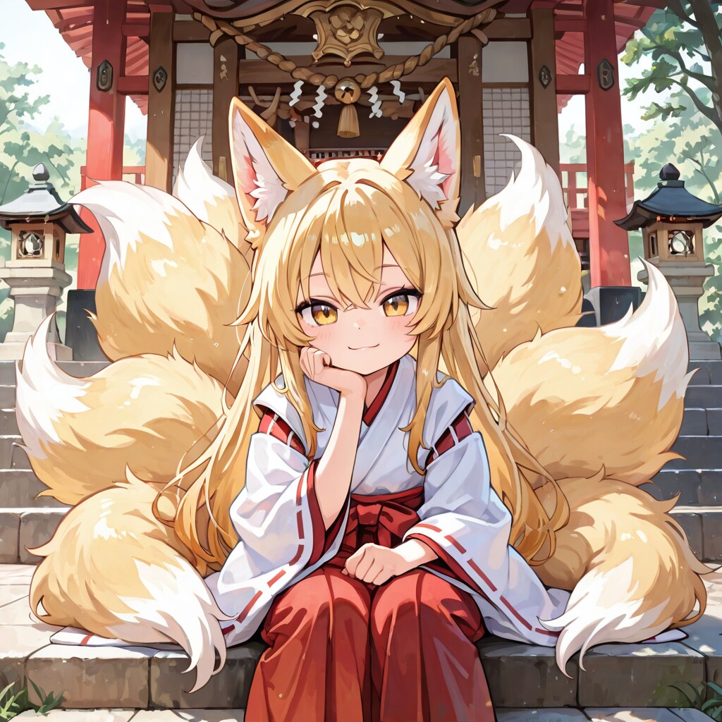 ミラさん（九尾） | の人気AIイラスト・グラビア