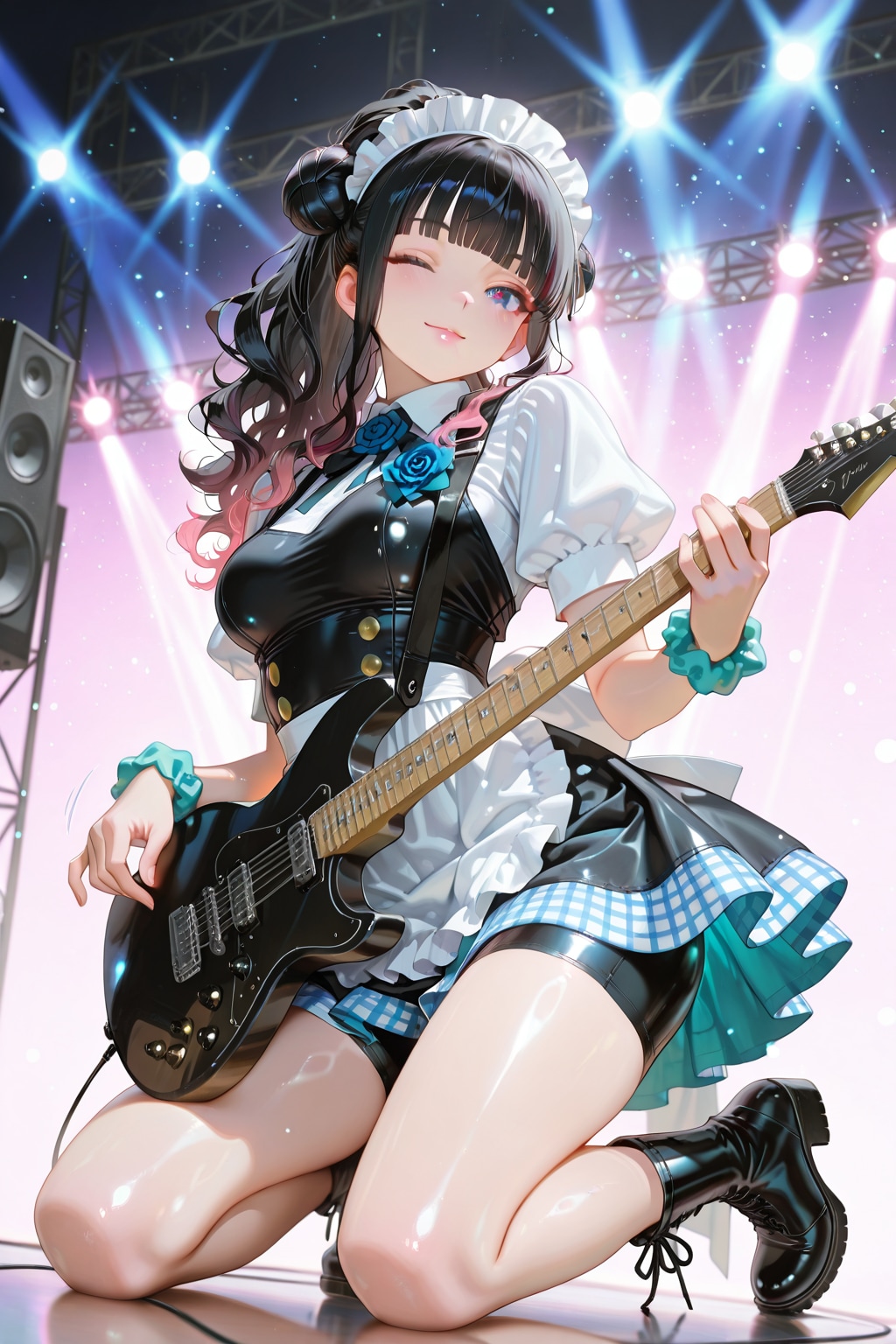 萌音も絵梨奈先輩目指して頑張ります❤️張り切って参りましょう❤️🎸