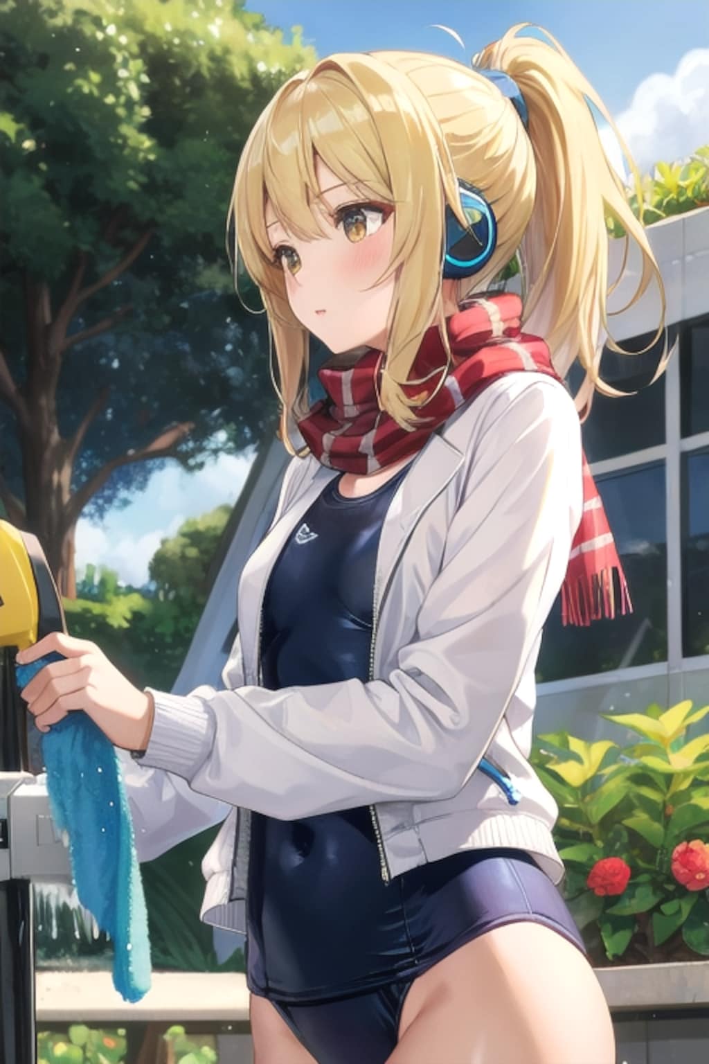 ゴシゴシ天気のいい日に洗わないとねえ