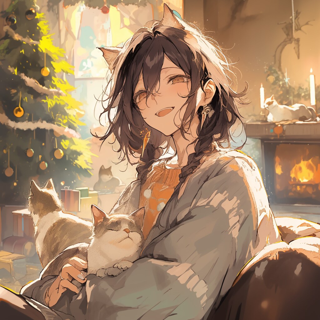 楽しいクリスマス（モモ）