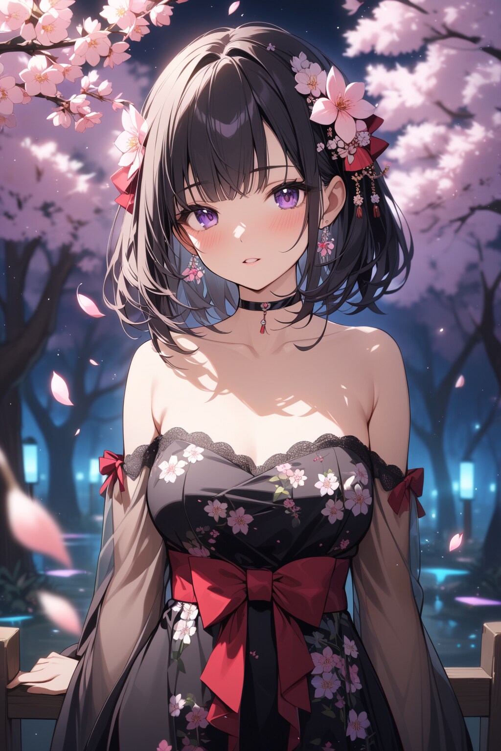 桜のドレス