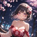 桜のドレス 2枚目