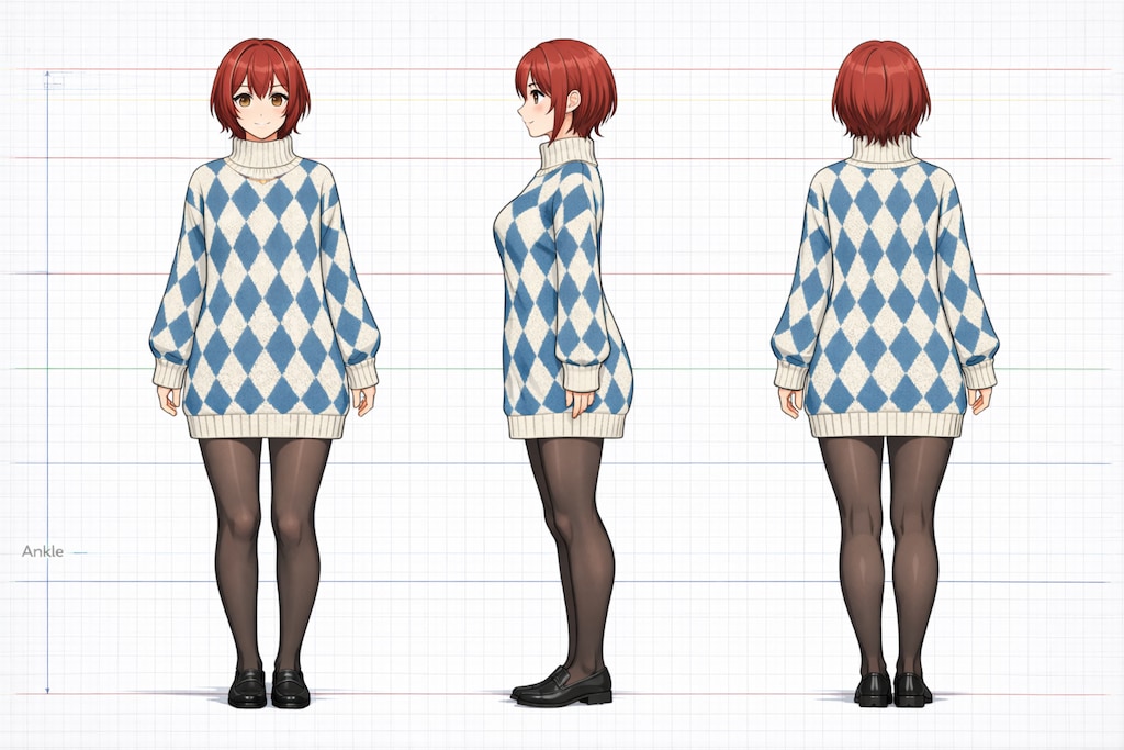 試着室のファッションチェック