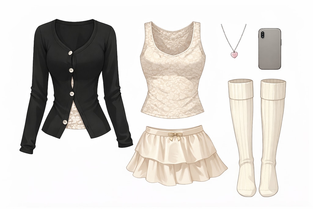 試着室のファッションチェック