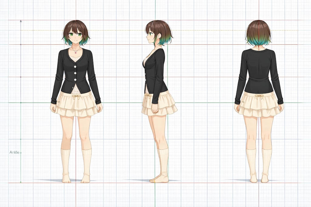 試着室のファッションチェック