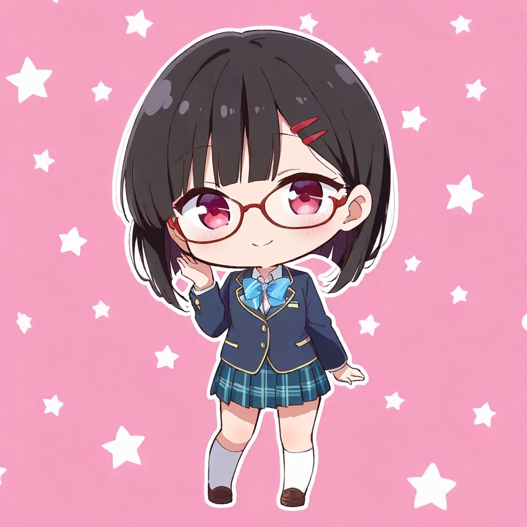 ちびメガネちゃん👓✨