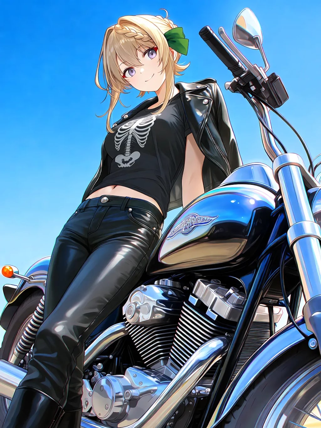 肋骨Tシャツ