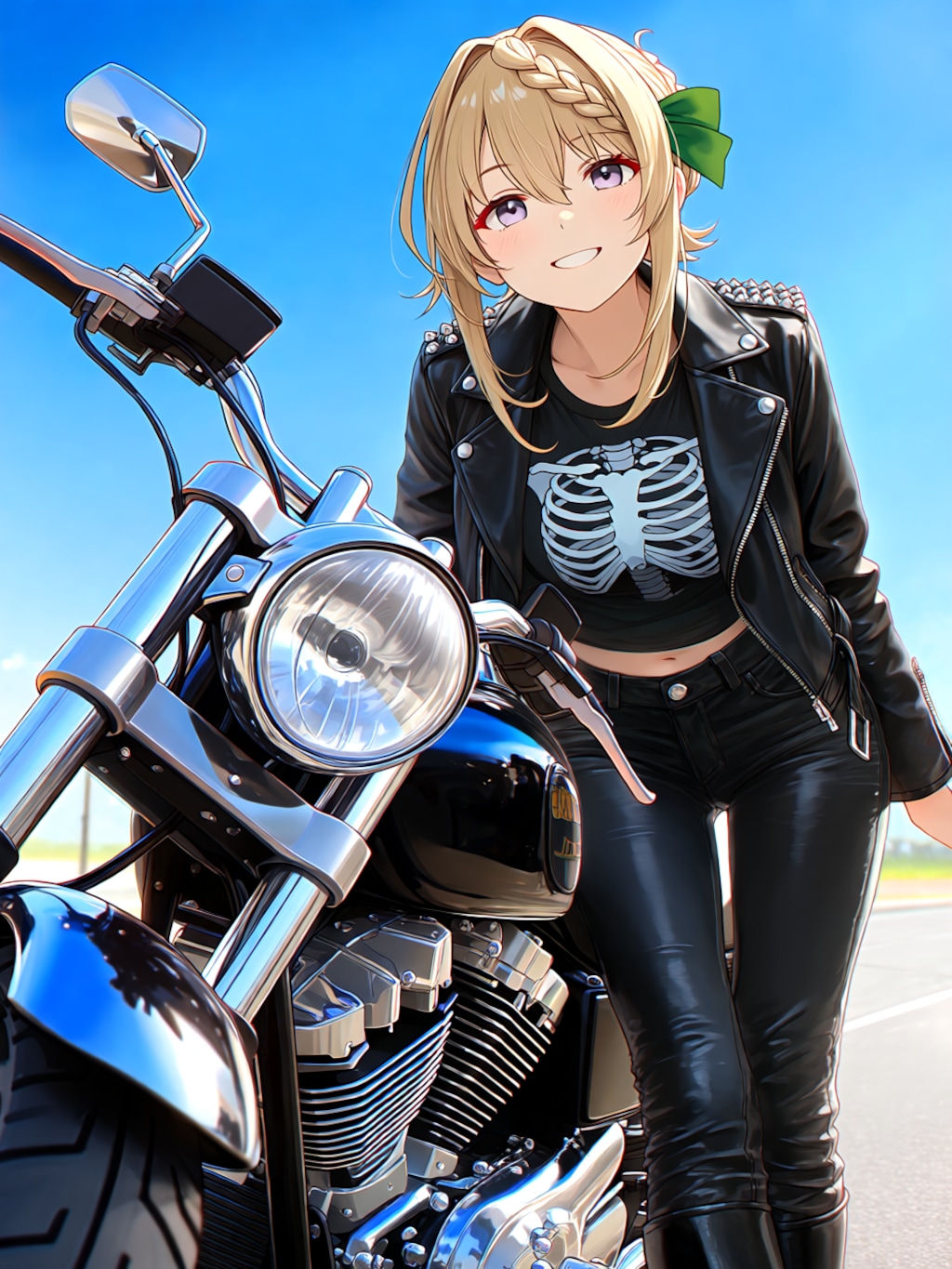 肋骨Tシャツ