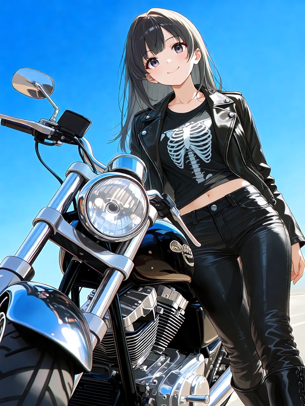 肋骨Tシャツ