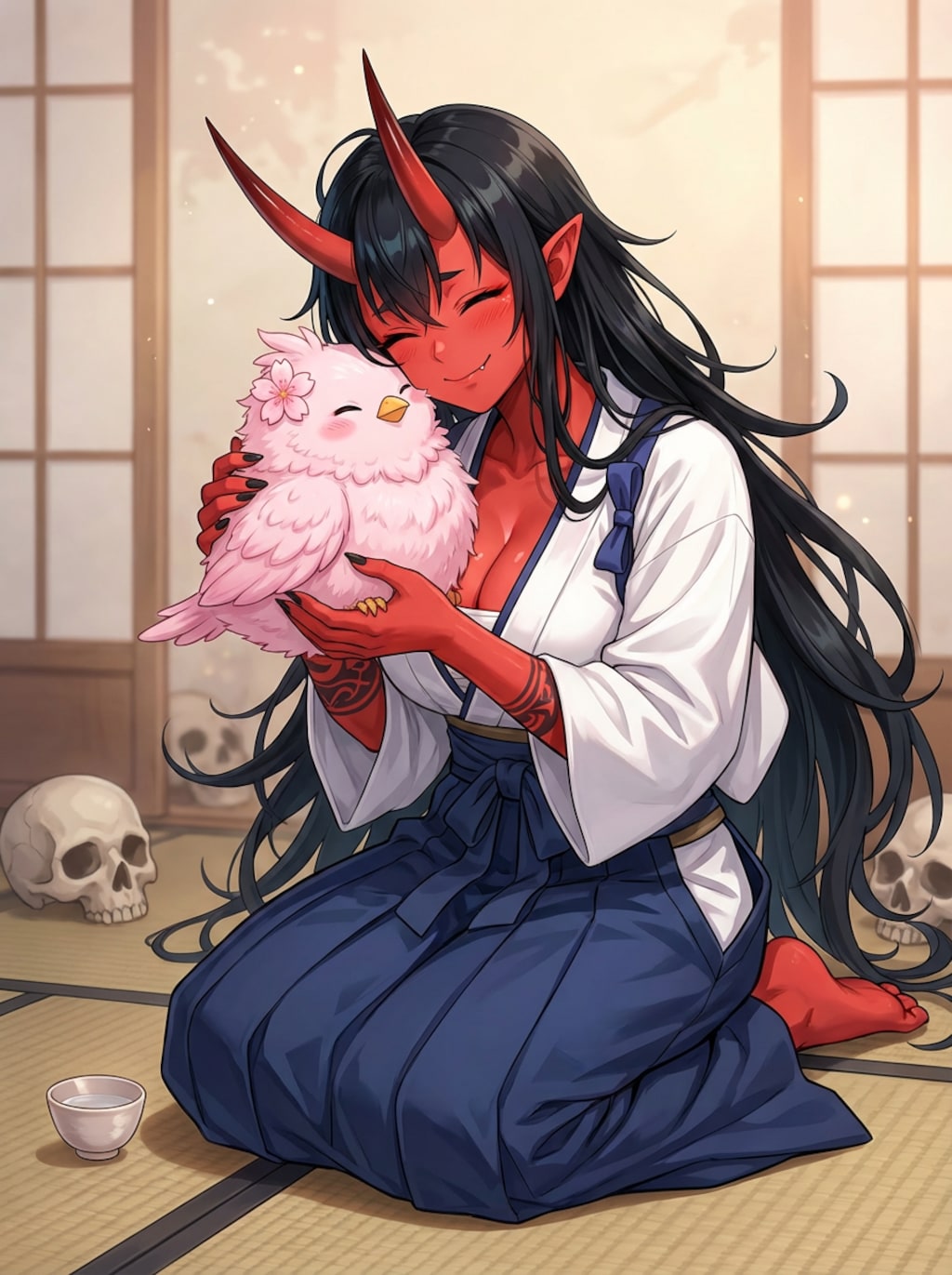 【借】もふぴよ酒呑童子さん