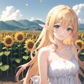 ひまわり畑 2枚目