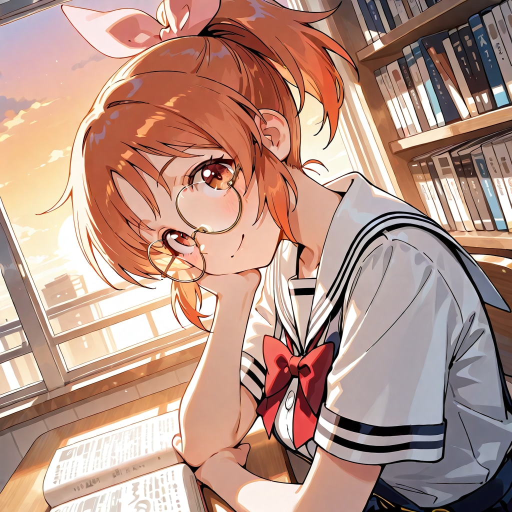 文学少女 | の人気AIイラスト・グラビア