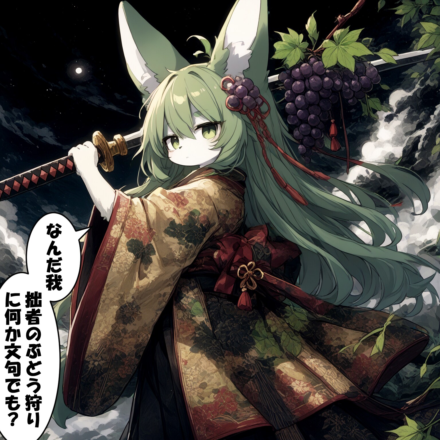 ぶどう狩り -Grape picking-