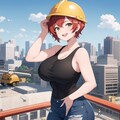 休憩中のガテンちゃん 3枚目