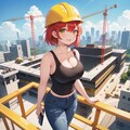 休憩中のガテンちゃん 2枚目