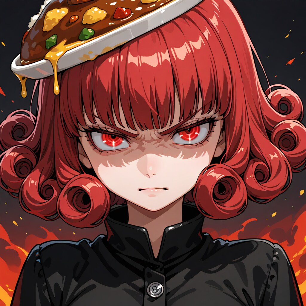 睨む | の人気AIイラスト・グラビア